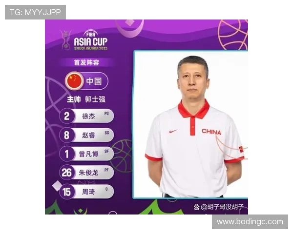 中国男篮首发阵容对决日本分析